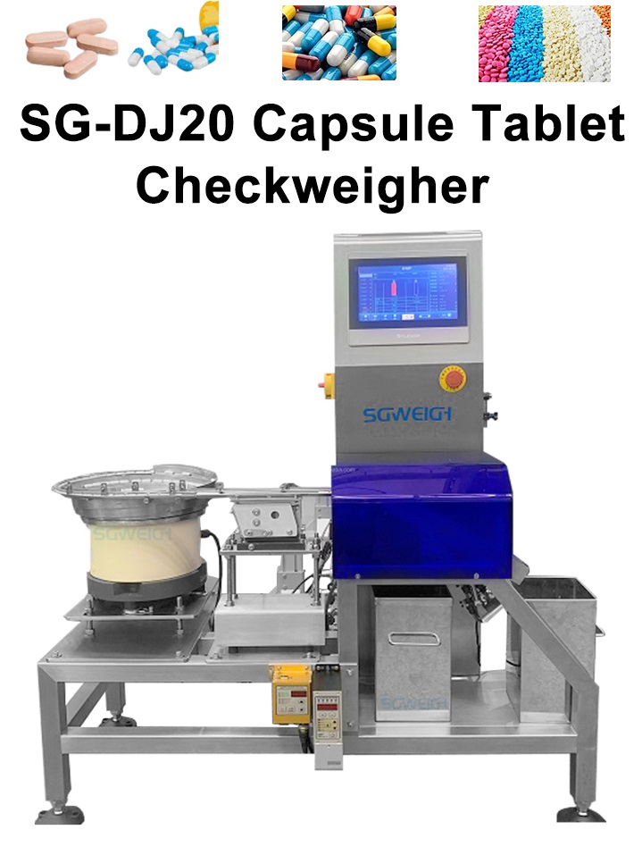 Dual-Channel High-Efficiency Sampling Capsule Check Weigher for Pharma Industry