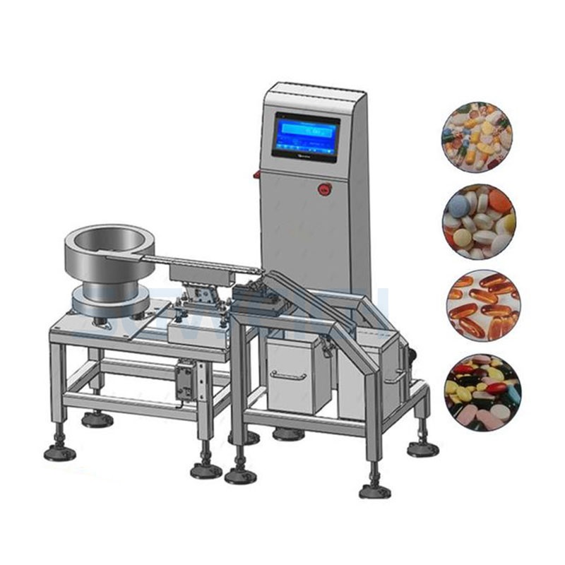 Dual-Channel High-Efficiency Sampling Capsule Check Weigher for Pharma Industry