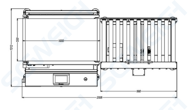 Big Load Weight Automatic Online High Capacity Checkweigher Scales for Heavy Box Carton