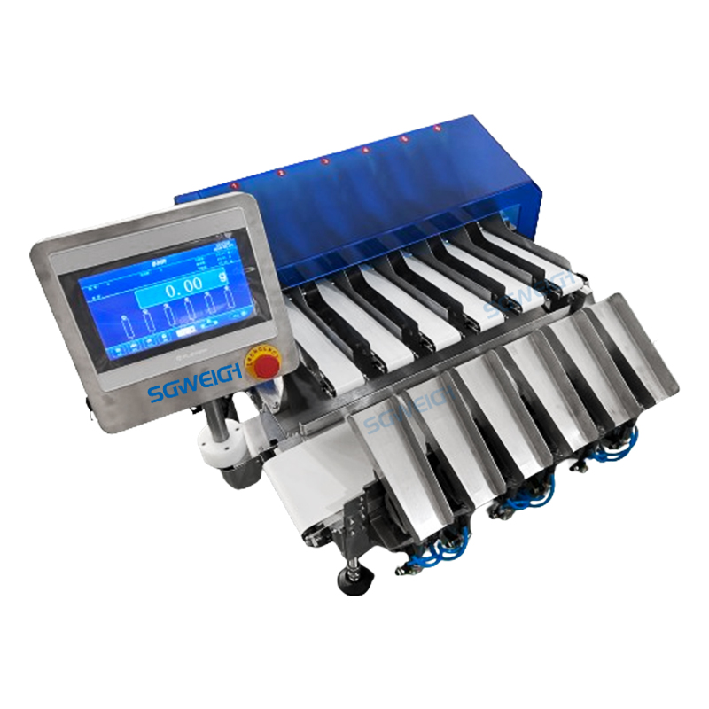 Precise Reliable weight checker Multi-lane Checkweigher Multi-Conveyor Lines Weighing Machine