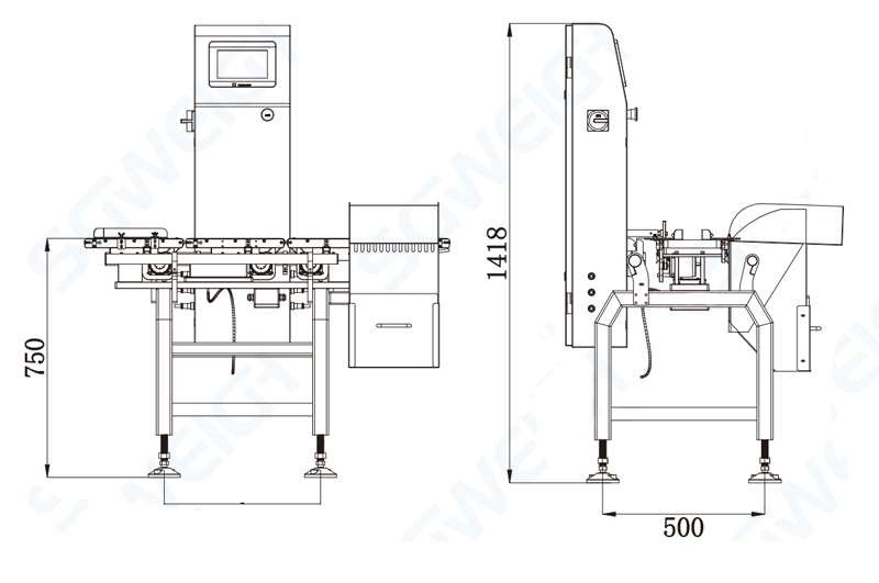 Conveyor Weight Detector