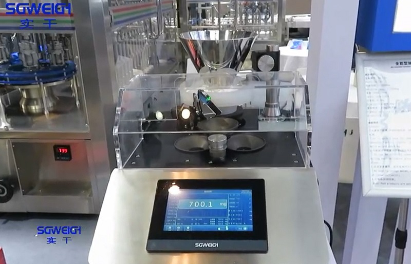 Hard/Soft Capsules Automatic Sampling Checkweigher for Coated Tablets - Accuracy 1mg