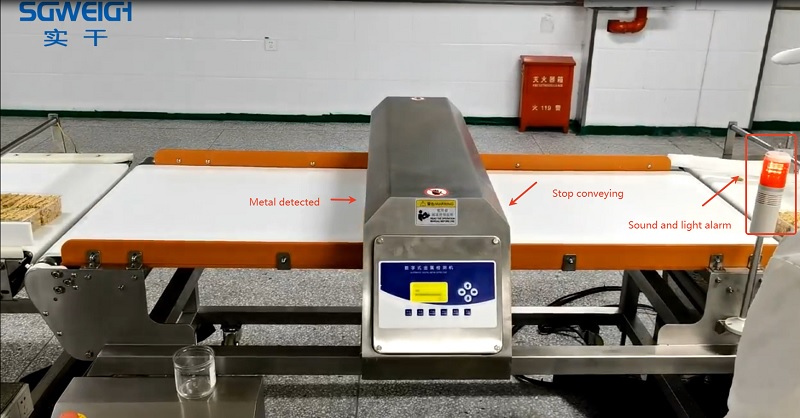 Snack Biscuit Metal Detector