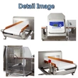 Automatically Reject Unqualified Products Metal Detector Machine For Food and Cloth