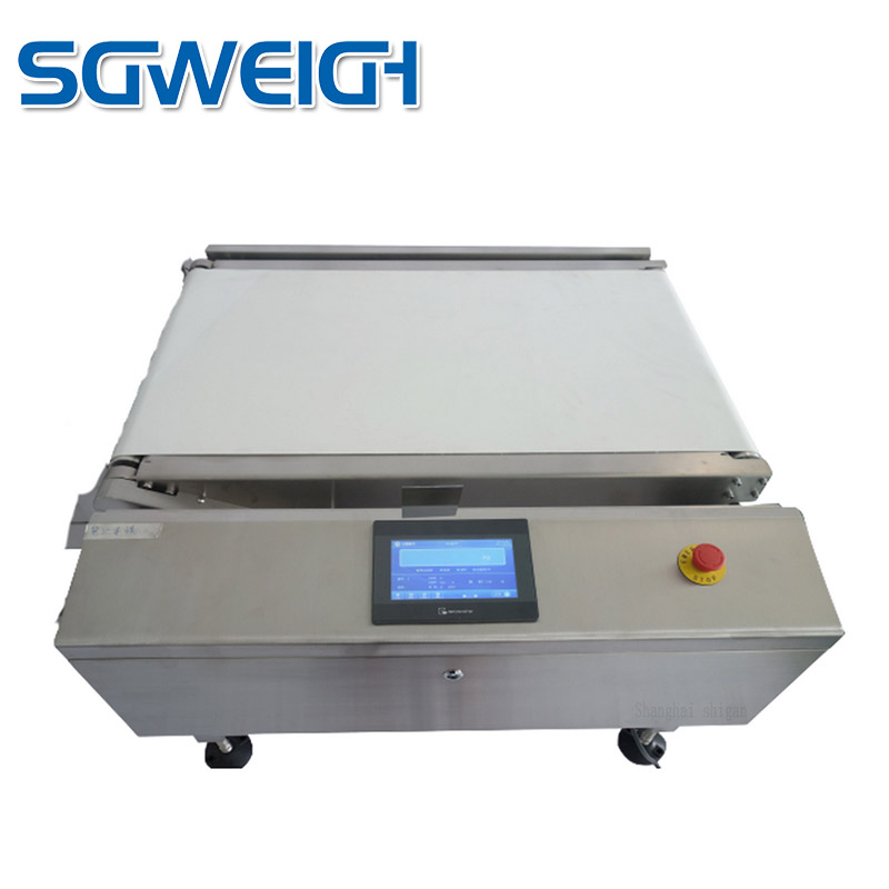 Auto Dynamic Electronic Weighing Large Range Carton Roller Check Weigher