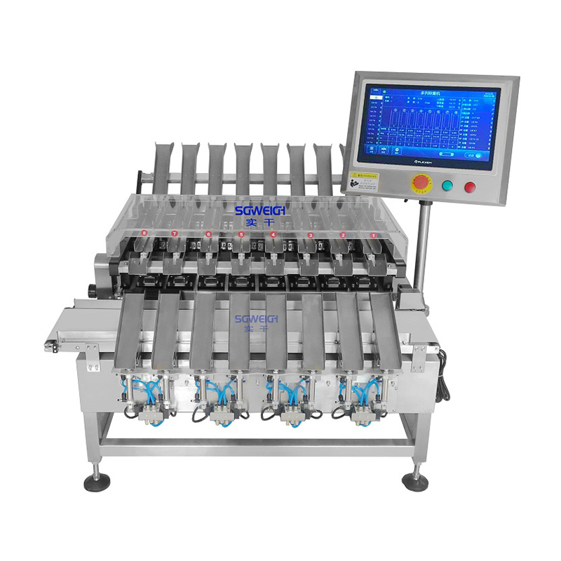 Highest Precision Inline  Small Stick Packs Multi line Checkweigher Scales