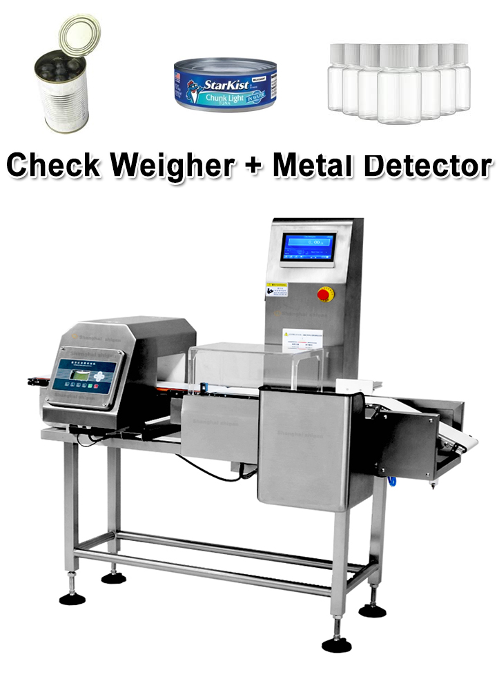 Check Weigher with Metal Detector Combo