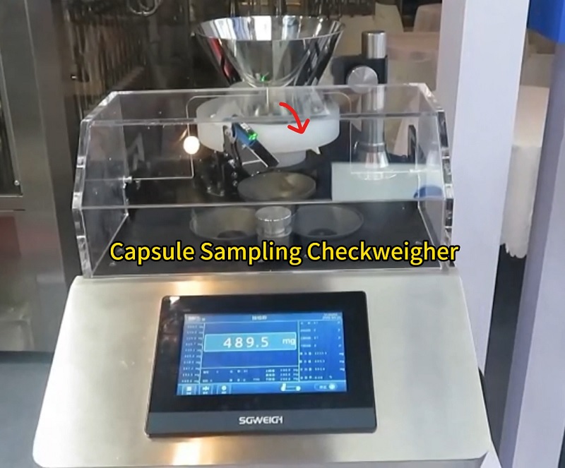 SG-CJ Dynamic Tablets & Capsule Sampling Checkweigher (Accuracy 1mg) | Pharma SG-CJ Dynamic Tablets & Capsule Sampling Checkweigher (Accuracy 1mg) | Pharma