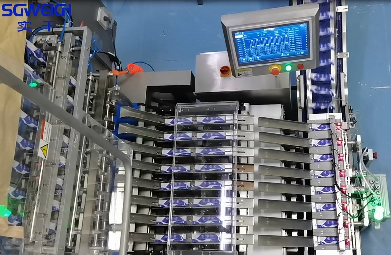 Automatic 10-lane Checkweigher Automatic 10-lane Checkweigher