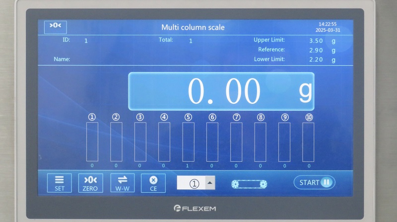 High Accuracy Sachet Checkweigher High Accuracy Sachet Checkweigher