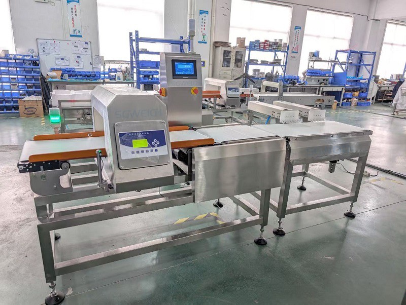 Dynamic Checkweigher with Metal Detector