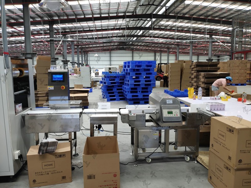 Automatic Checkweigher with Metal Detection