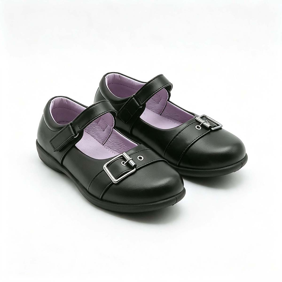 1789711256922753.jpg Black mary jane kids school shoes with PU upper and anti-slip TPR outsole
