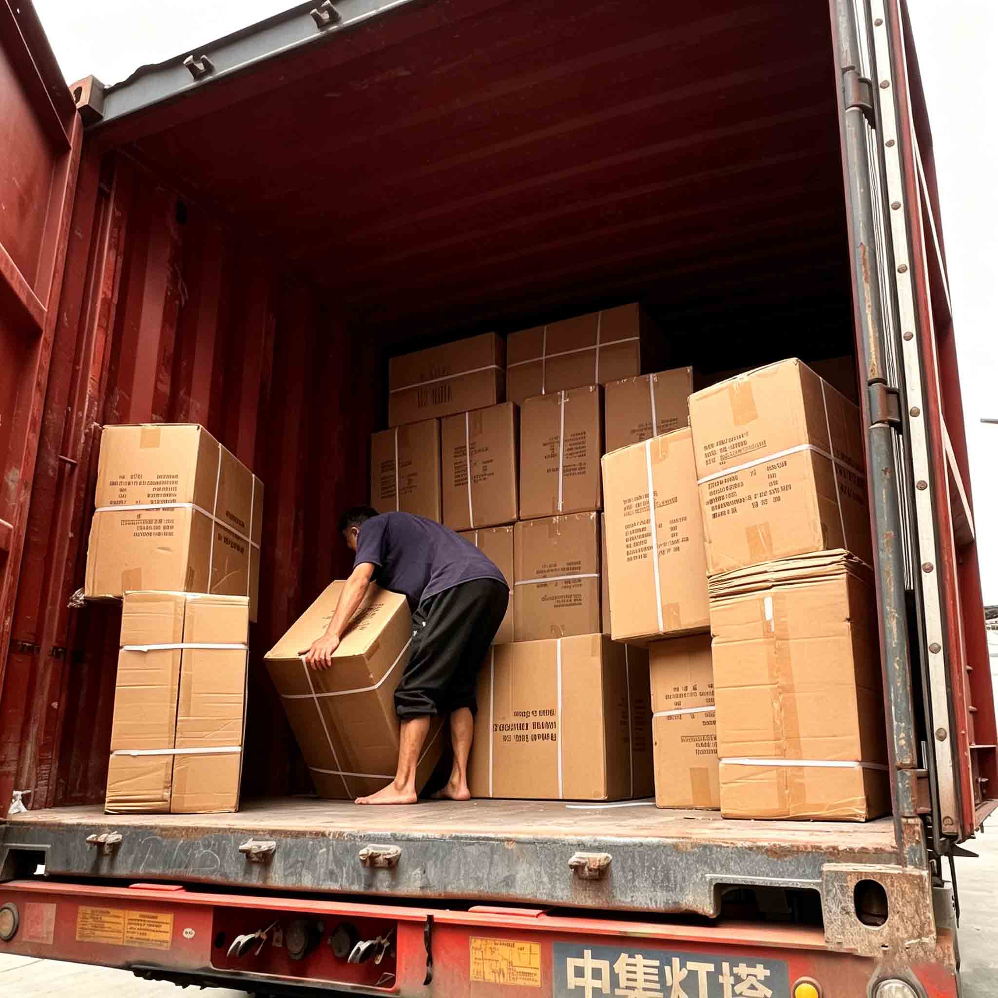 Kids Shoes Cargo Loading At Our Shoe Factory kids shoes cargo loading at our shoe factory
