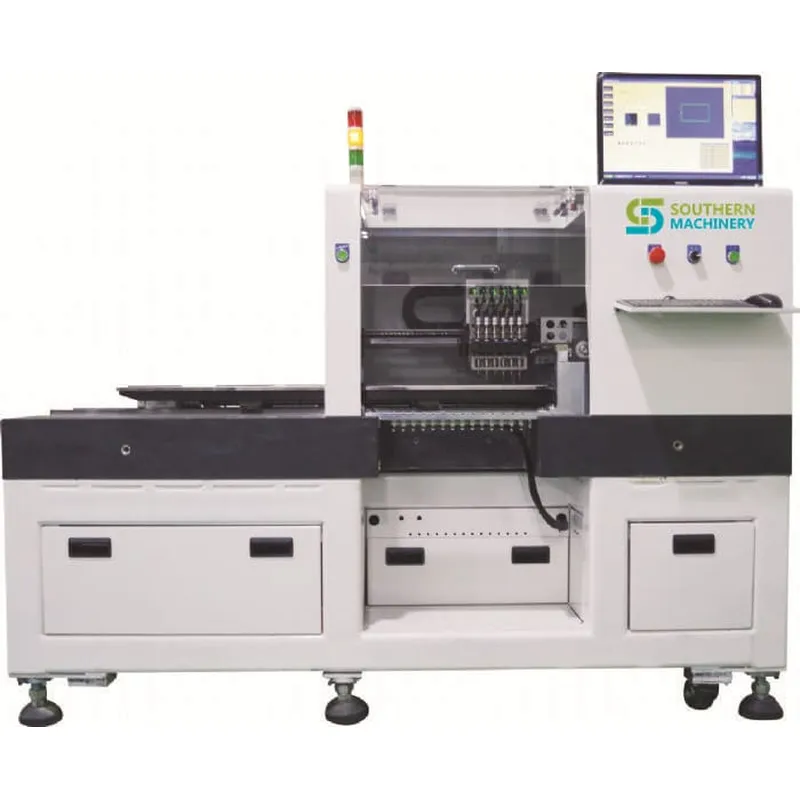 Machine de prélèvement et de placement à grande vitesse à 6 têtes - partenaire d'usine intelligent ems