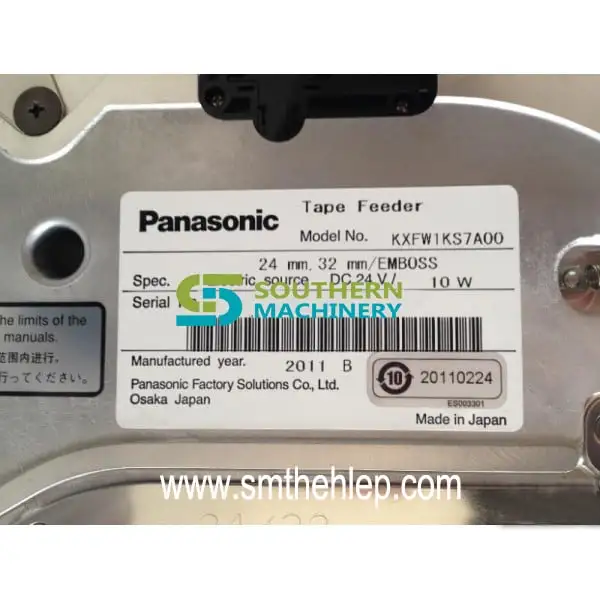 Panasonic CM402/602 Feeder: CM402/602 44/56mm without sensor KXFW1KSEA00 – Smart EMS factory partner