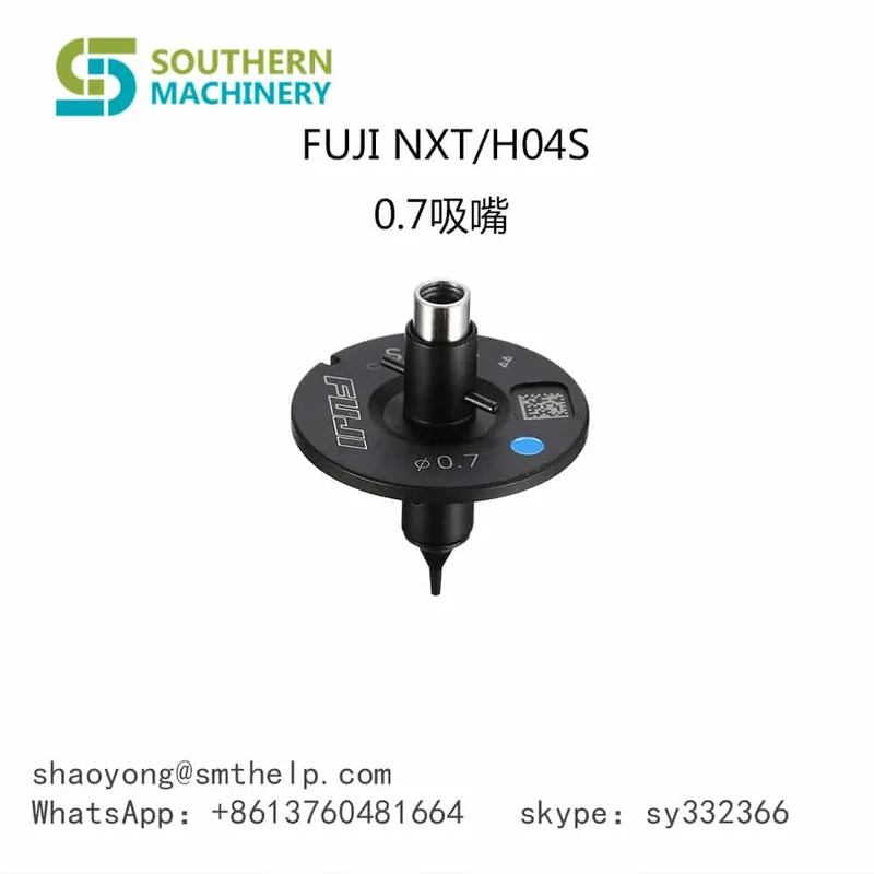 Fuji Nxt H04S 0,7 Düse. Fuji Nxt Düsen für Köpfe H01, H04, H04S, H08/H12, H08M und H24 – Smart Ems Factory Partner