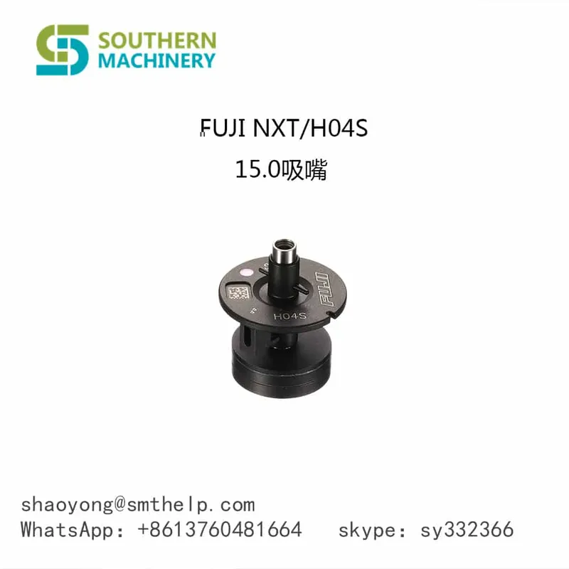 Fuji NXT H04S 15.0 Düse. Fuji NXT Düsen für Köpfe H01, H04, H04S, H08/H12, H08M und H24 – Smart EMS Factory Partner