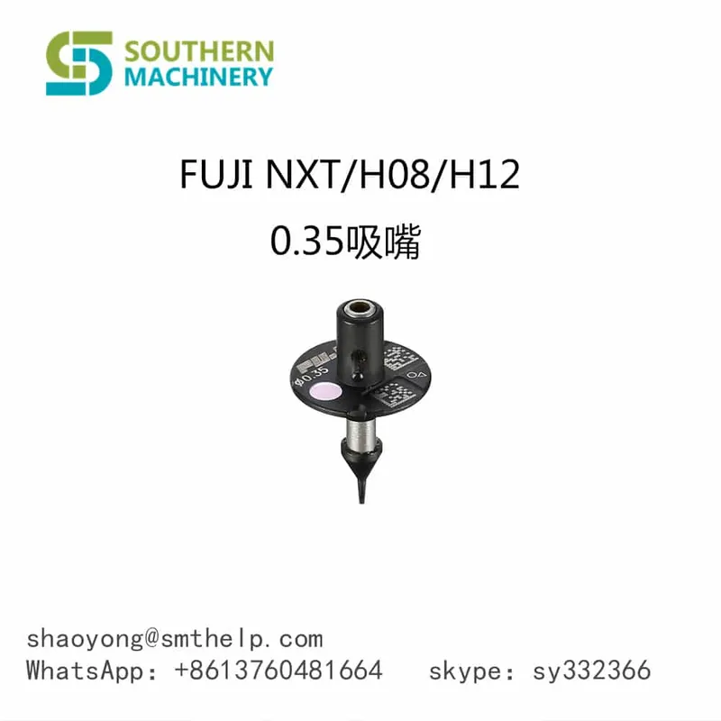 Fuji Nxt H08 H12 0,35 Düse. Fuji Nxt Düsen für Köpfe H01, H04, H04S, H08/H12, H08M und H24 – Smart EMS Factory Partner