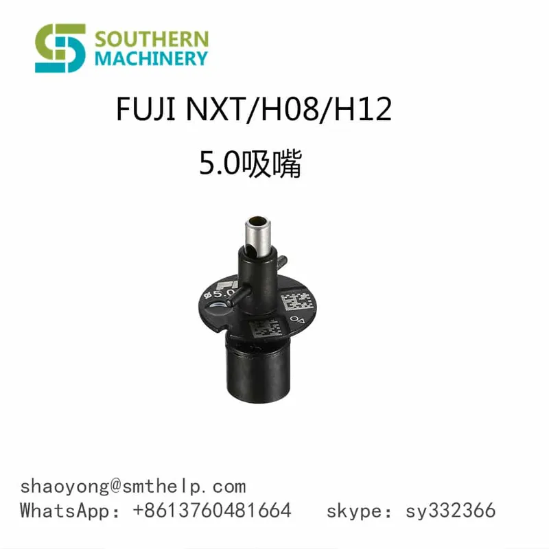 Fuji Nxt H08 H12 5.0 Düse. Fuji Nxt Düsen für Köpfe H01, H04, H04S, H08/H12, H08M und H24 – Smart EMS Factory Partner
