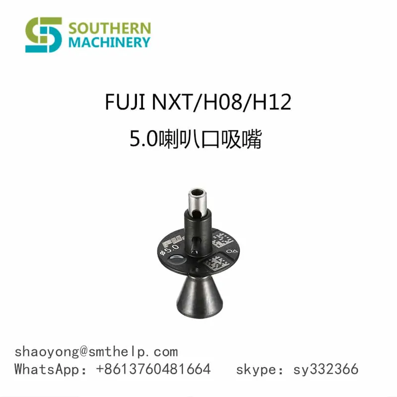Fuji Nxt H08 H12 5.0 Düse. Fuji Nxt Düsen für Köpfe H01, H04, H04S, H08/H12, H08M und H24 – Smart EMS Factory Partner