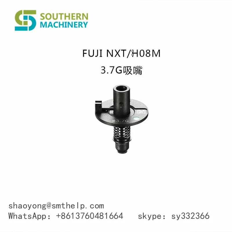 Fuji Nxt H08M 3,7 Düse. Fuji Nxt Düsen für Köpfe H01, H04, H04S, H08/H12, H08M und H24 – Smart Ems Factory Partner
