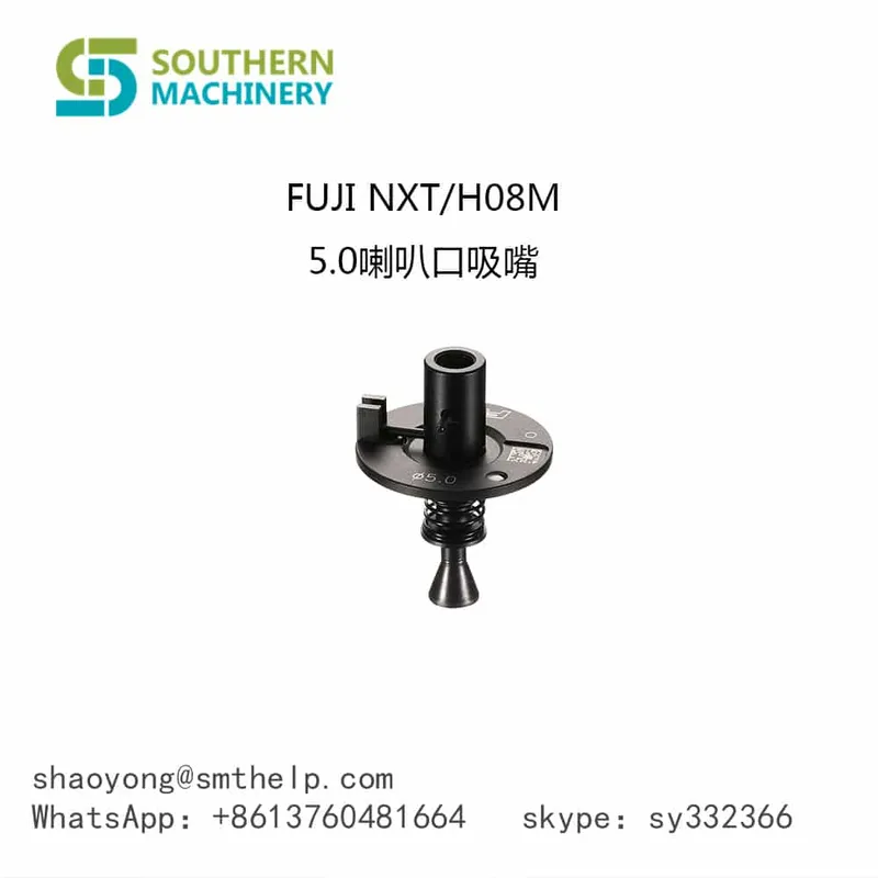 Fuji Nxt H08M 5.0 Düse. Fuji Nxt Düsen für Köpfe H01, H04, H04S, H08/H12, H08M und H24 – Smart Ems Factory Partner