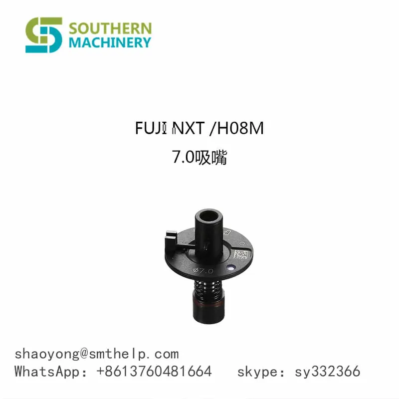 Fuji Nxt H08M 7.0 Düse. Fuji Nxt Düsen für Köpfe H01, H04, H04S, H08/H12, H08M und H24 – Smart Ems Factory Partner