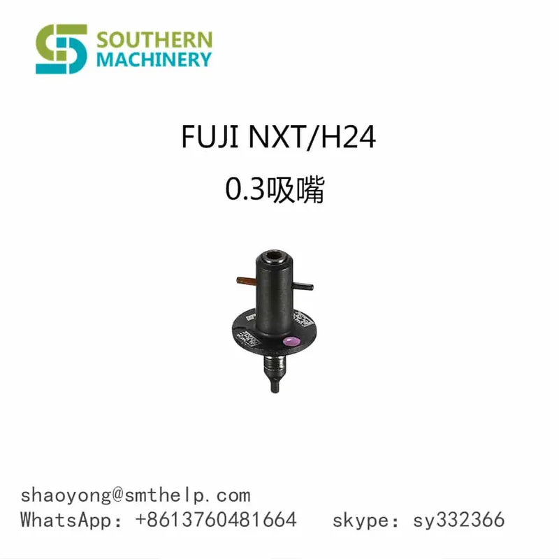 Fuji NXT H24 0,3 Düse. Fuji NXT Düsen für Köpfe H01, H04, H04S, H08/H12, H08M und H24 – Smart EMS Factory Partner