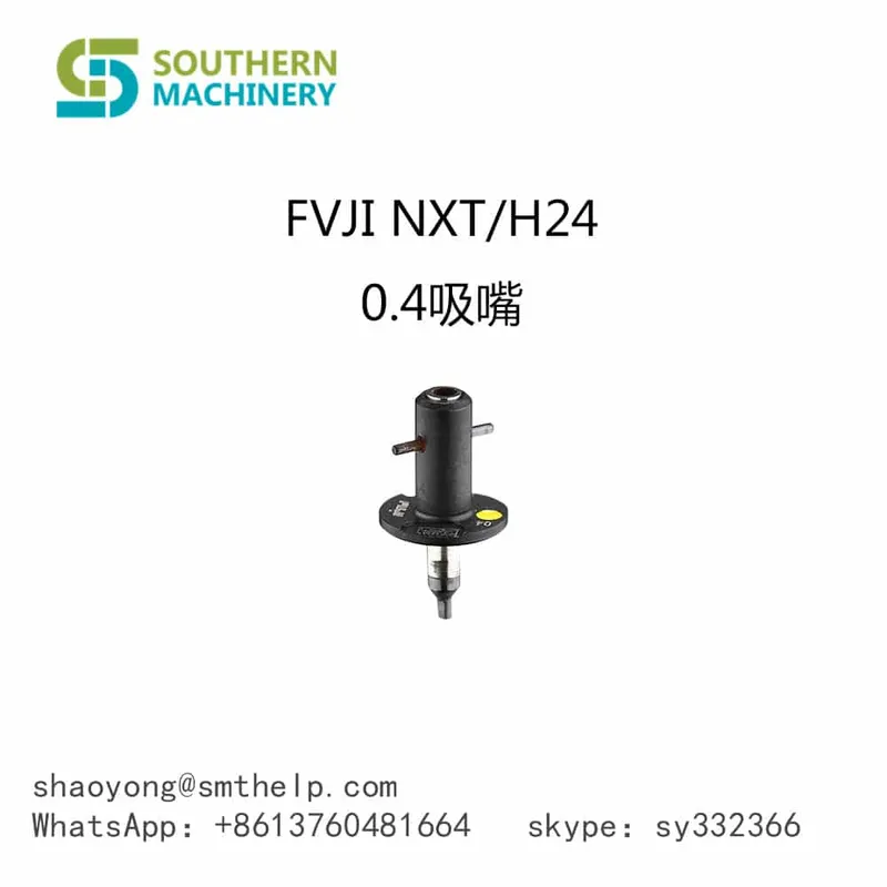 Fuji NXT H24 0,4 Düse. Fuji NXT Düsen für Köpfe H01, H04, H04S, H08/H12, H08M und H24 – Smart Ems Factory Partner