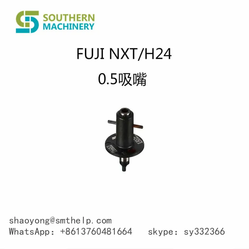 Fuji NXT H24 0,5 Düse. Fuji NXT Düsen für Köpfe H01, H04, H04S, H08/H12, H08M und H24 – Smart Ems Factory Partner