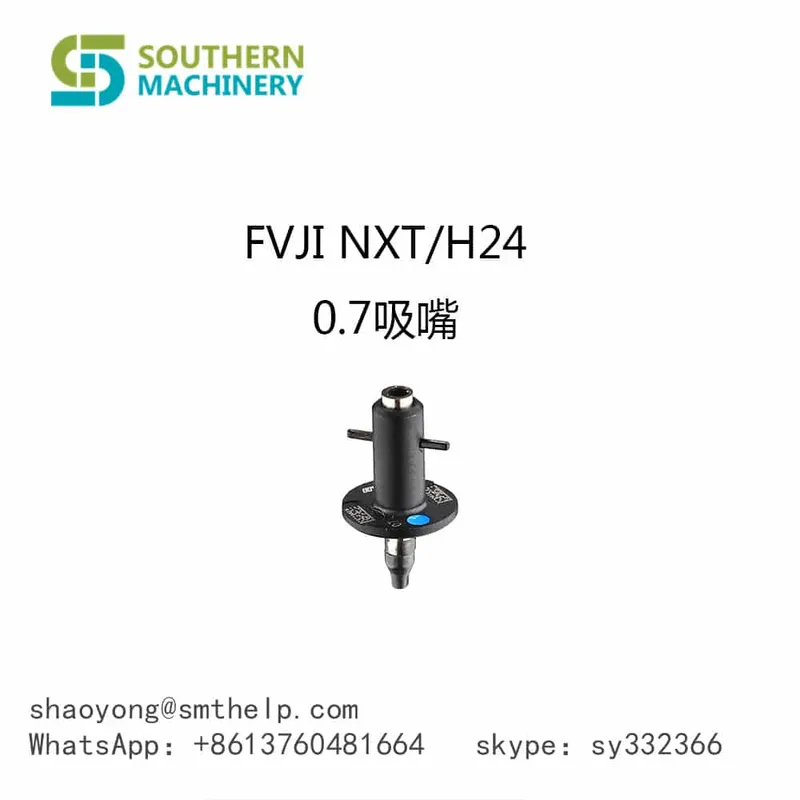 Fuji NXT H24 0,7 Düse. Fuji NXT Düsen für Köpfe H01, H04, H04S, H08/H12, H08M und H24 – Smart EMS Factory Partner