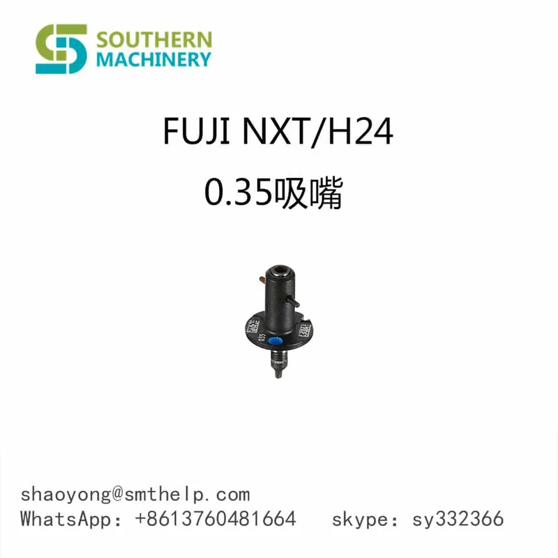 Fuji NXT H24 0,35 Düse. Fuji NXT Düsen für Köpfe H01, H04, H04S, H08/H12, H08M und H24 – Smart Ems Factory Partner
