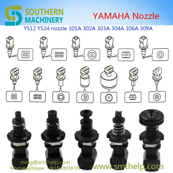 buse yamaha ys12 ys24 buse smt 301a 302a 303a 304a 306a 309a fabriquée en Chine - partenaire d'usine smart ems
