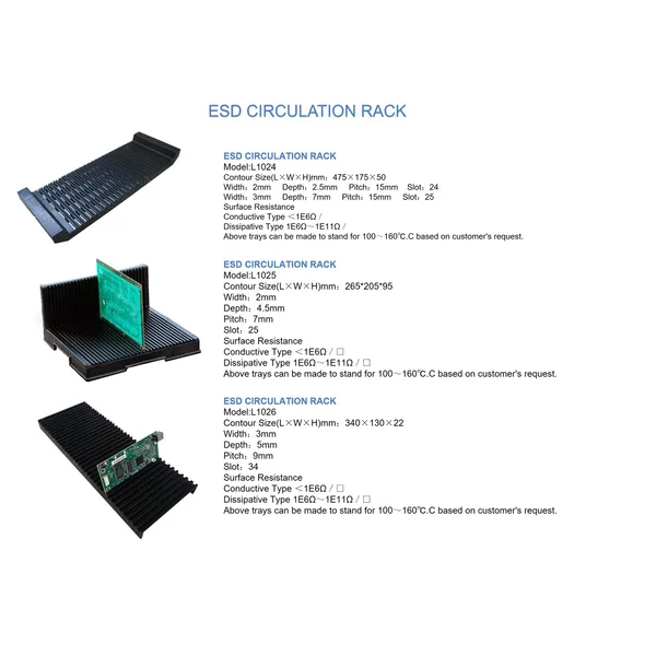 SMT PCB ESD Magazine Rack G6604A  (50-460)mm – Smart EMS factory partner