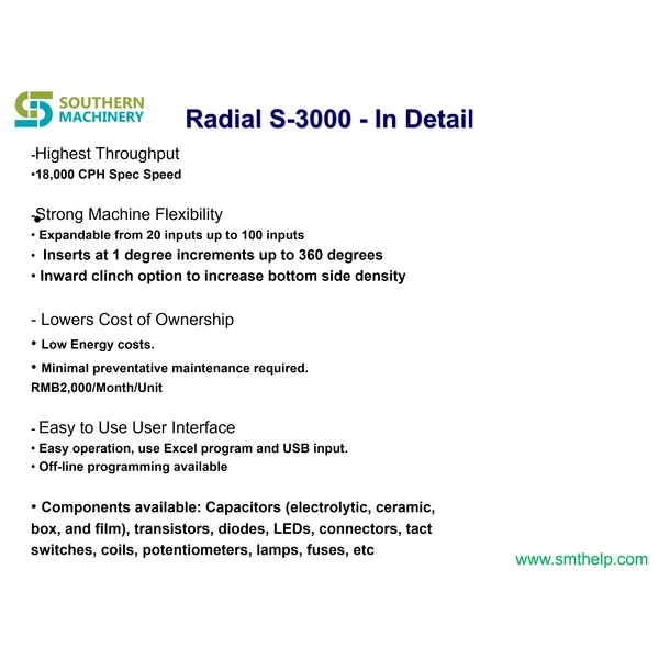 آلة إدخال شعاعي s-3000 - شريك مصنع Smart EMS