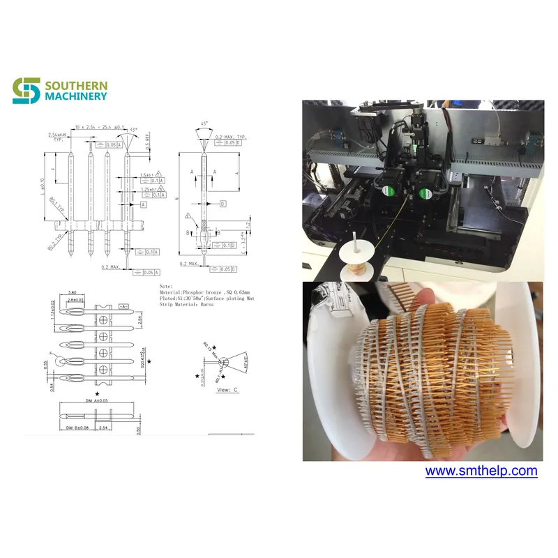 آلة إدخال دبوس s-7000 - شريك مصنع ذكي EMS