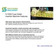 S-7000I Fuse Holder  insertion machine – Smart EMS factory partner