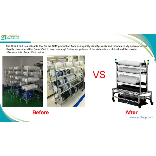 solution de stockage de bobines smt - partenaire d'usine intelligente ems
