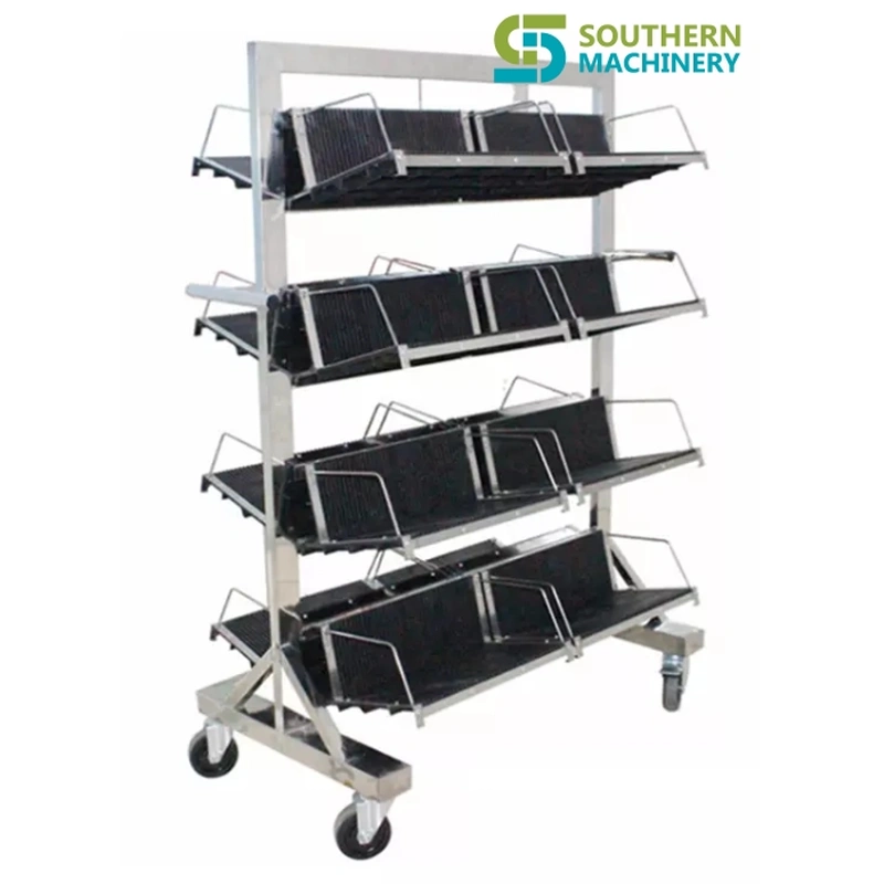 Panier suspendu antistatique en acier inoxydable de haute qualité esd