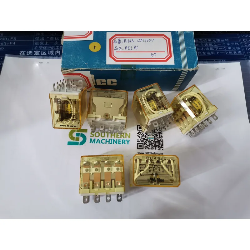 RH2B-U Relay AC 100V/ Panasonic Original Replacement Part – Smart EMS factory partner
