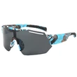 Colorful Mirror Lens Sport Glasses Custom Logo