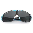 Colorful Mirror Lens Sport Glasses Custom Logo