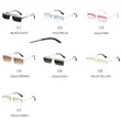 Fashion Shiny Diamond Square Sunglasses