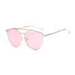 Gold Frame Cateye Sunglasses