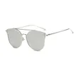 Gold Frame Cateye Sunglasses