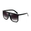 Large Flat Top Square Sunglasses