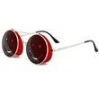 New Smiling Face Metal Sunglasses Metal