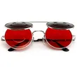 New Smiling Face Metal Sunglasses Metal