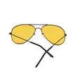 Night Vision Metal Sunglasses